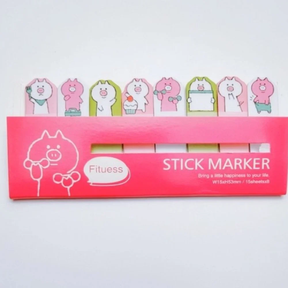 Kawaii Stick Marker Page Tab Bundle‎